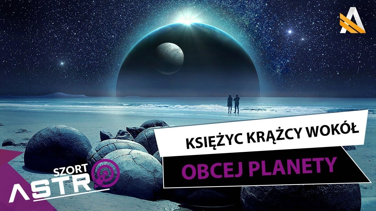 Wokół Pewnej Planety Porusza Się Księżyc