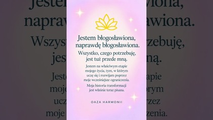 Afirmacja na Dziś