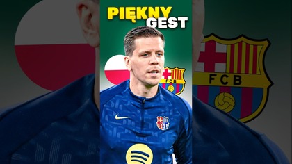 Wojciech Szczęsny ZACHOWAŁ SIĘ WSPANIAŁE #szczęsny #landri #fcbarcelona