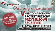 V Międzynarodowy Protest Przeciw Przymusowi Szczepień.