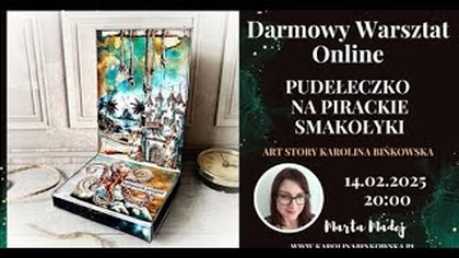 Pudełeczko na czekoladki w wykonaniu Maty Madej I zapis transmisji na żywo