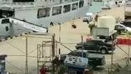 Prezydent Sri Lanki w podskokach spierdala przed narodem...