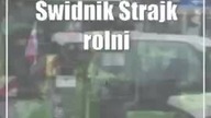 Świdnik: Strajk rolników: utrudnienia na krajowej 17-stce