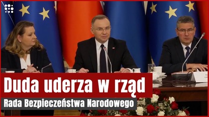 Duda zaskoczył podczas Rady Bezpieczeństwa Narodowego.  Uderzył w rząd | Gazeta.pl