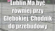 Lublin: Ma być równiej przy Głębokiej.  Chodnik do przebudowy