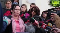 Protest Doroty Gudaniec pod Ministerstwem Zdrowia w obronie Jakuba Gajewskiego