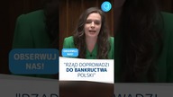 Rząd doprowadzi do BANKRUCTWA Polski - Klaudia Jachira #shorts