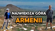Armenia - Aragac (3879 m n. p. m. ) i świątynia nad kanionem