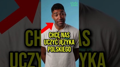 Ten pan chce nas uczyć języka polskiego.