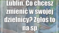 Lublin.  Co chcesz zmienić w swojej dzielnicy? Zgłoś to na spacerze