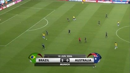 MŚ Niemcy 2006 - Brazylia-Australia 2:0 (18. 06. 2006)