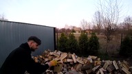 Rąbanie drewna - Wood chopping