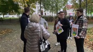 Marsz w obronie starego herbu miasta, 04. 10. 2022, Suwałki.