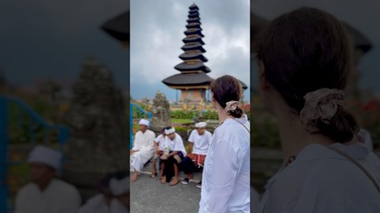 Bali 4/14 - wodospady i świątynia