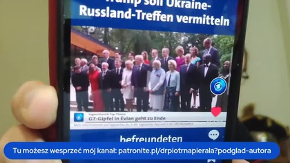 EURONEWSY 119 nad wyraz udany szczyt G7 w Evian pok&oacute;j z Iranem i z Rosją