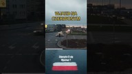 Nie zauważyła czerwonego i kolizja gotowa  #polscykierowcy #rondo #wypadek