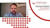 startupy. tv| Adrian Piwko, DeFood sp.  z o. o.