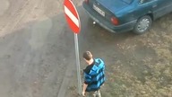 Zdemolował komuś furę 