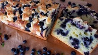 Ciasto z jagodami i kruszonką przepis
