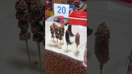 Owoce w czekoladzie po 2 złote