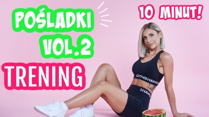 TRENING NA POŚLADKI VOL.  2!/ HIIT TRENING NA SPALANIE TKANKI TŁUSZCZOWEJ!