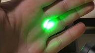 Zielony laser zabezpieczony kluczykiem - czy uda się go odblokować?;)