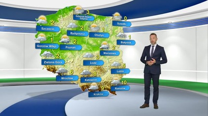 Prognoza pogody na TVN Meteo (09. 03. 2023)