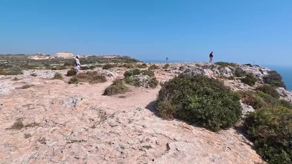 Najwyższe klify 250 m. n. p. m, Dingli Cliffs, Malta