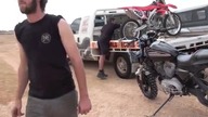 Rekordowy skok na Harleyu Davidsonie