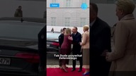 Tak Andrzej Duda przywitał Zełenskiego #shorts