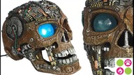 Terminator Czaszka do akwarium | ozdoby do akwarium| majazoo.pl
