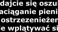Ostrzeżenie.  - Policja.  - Oszustwo.