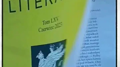 Publicystka Alwida Bajor.  Związek Pisarzy Polskcich za Granicą.  Pamiętnik Literacki