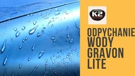 Test K2 Gravon Lite - odpychanie wody, efekt hydrofobowy