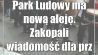Park Ludowy ma nową aleję.  Zakopali wiadomość dla przyszłych pokoleń