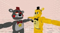 [SFM/FNAF] FredBear Reveals Leftys Secret Part 1 (SHOOTING STARS)