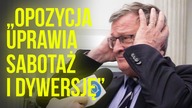 Opozycja uprawia SABOTAŻ i DYWERSJĘ.  Cymański mocno o politykach opozycji