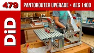 479. Pantorouter upgrade + AEG MF 1400 KE