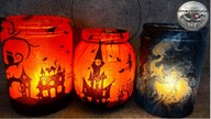 Jak zrobić proste lampiony na Halloween ze słoika- Pomysły Plastyczne DiY