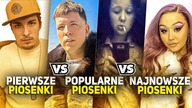 PIERWSZE PIOSENKI RAPERÓW vs NAJPOPULARNIEJSZE PIOSENKI vs NAJNOWSZE PIOSENKI 2022 #2
