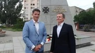 Ksiądz Ignacy Skorupka, major WP i Andrzej Renes - artysta, który upamiętnił Bohatera Cudu nad Wisłą