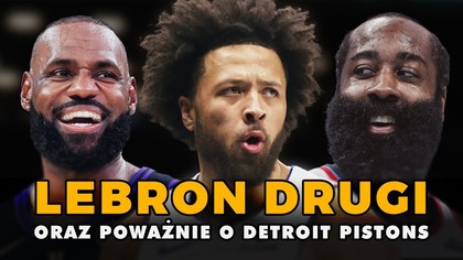 LEBRON JAMES DRUGI, sekret potęgi Pistons, rewolucje Mavericks  PROFESJONALNE STUDIO NBA 276