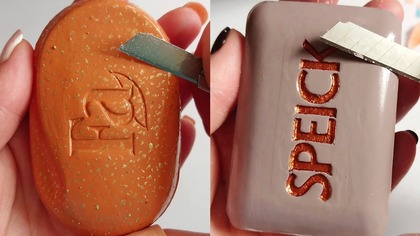 Soap Carving ASMR Relaxing Sounds no talking Satisfying ASMR Video