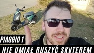 Skuter elektryczny Piaggio 1: nie umiałem nim ruszyć! [VLOG]