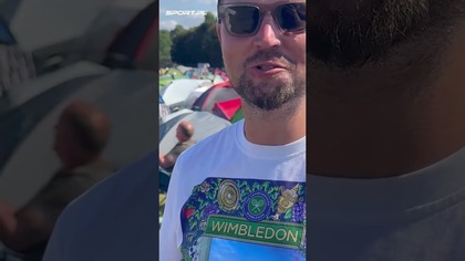 Słynny szampan i truskawki na Wimbledonie #shorts #wimbledon