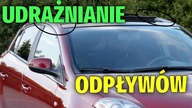 Udrażnianie / przepychanie odpływów szyberdachu FIAT BRAVO #bravo #odpływy #szyberdach