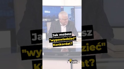  Jak możesz wypowiedzieć Konkordat? #PomyślDziś odc.  2550