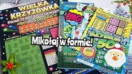 Zdrapmas Lotto  Mix z Krzyżówką  Mikołaj daje kasę 