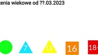 Nowe oznaczenia wiekowe od marca/kwietnia 2023