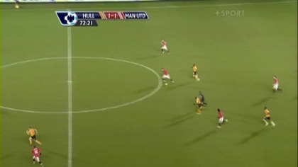 Premier League sezon 2009/2010 Hull 1-2 Man Utd Dawson